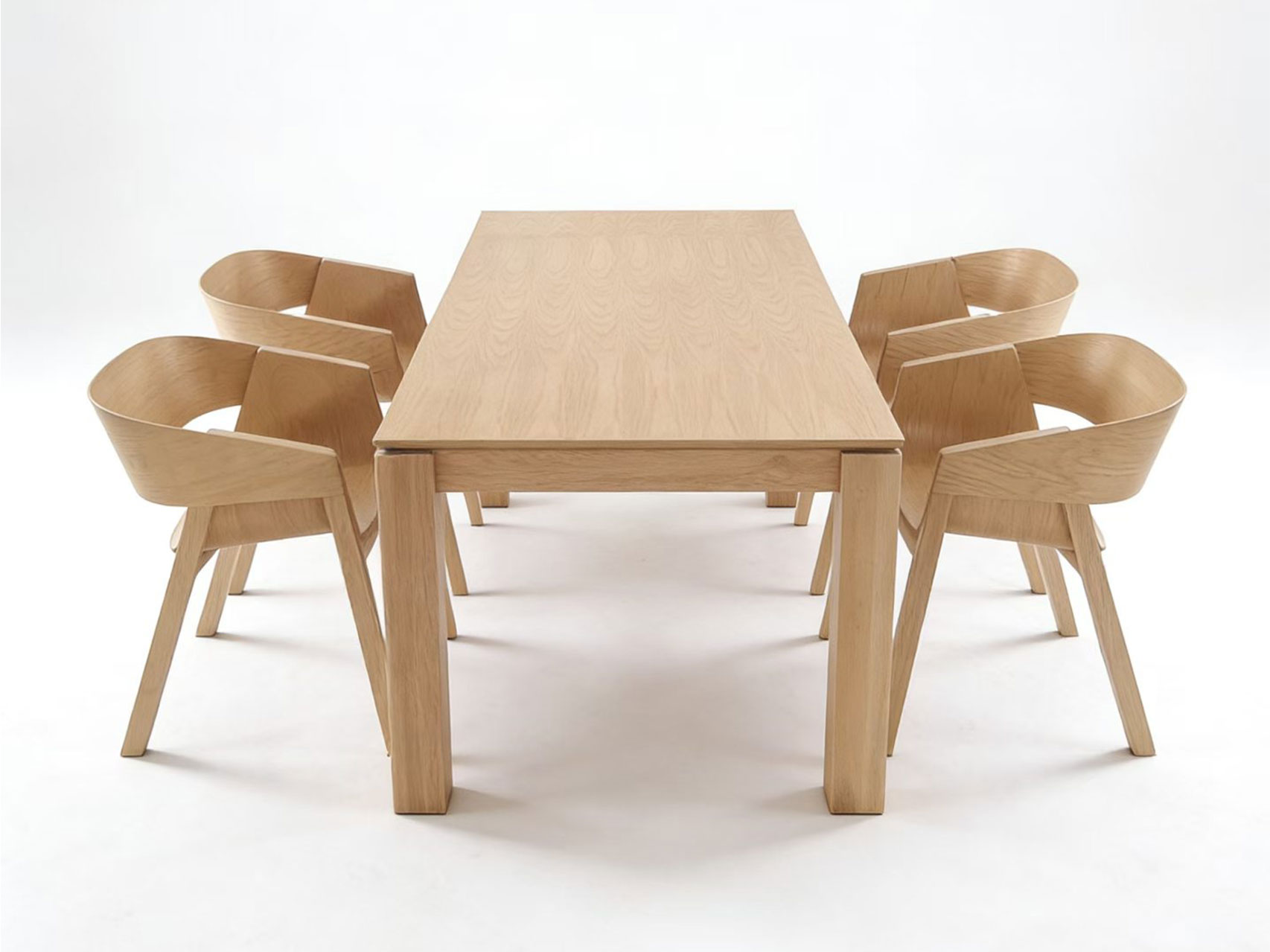 Solid Wood Restaurant Dining Set